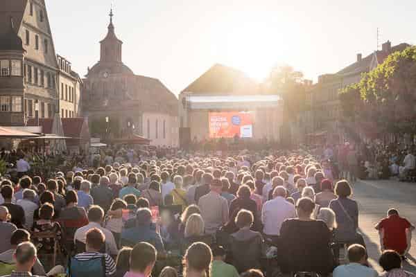 Open-Air-Publikum